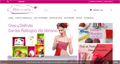 Desktop Screenshot of patronarte.com