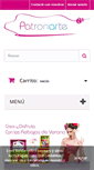 Mobile Screenshot of patronarte.com